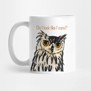 Do I Look Like I Care? Mug